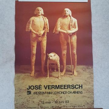 José Vermeersch, affiche Museum DHondt-Dhaenens Deurle beschikbaar voor biedingen