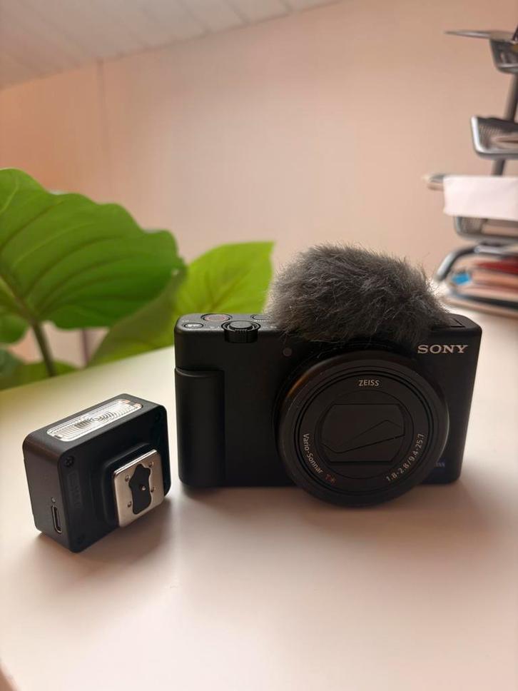 Sony ZV-1 vlogcamera, Audio, Tv en Foto, Fotocamera's Digitaal, Zo goed als nieuw, Sony, Ophalen of Verzenden