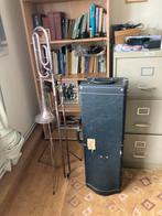 Trombone 4b verzilverd, Muziek en Instrumenten, Blaasinstrumenten | Trombones, Ophalen, Zo goed als nieuw