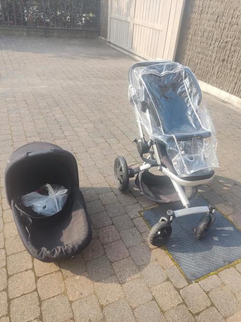 Buggy et chaise longue, Enfants & Bébés, Poussettes & Combinaisons, Utilisé, Poussette combi, Quinny, Avec nacelle, Tige de poussée réglable