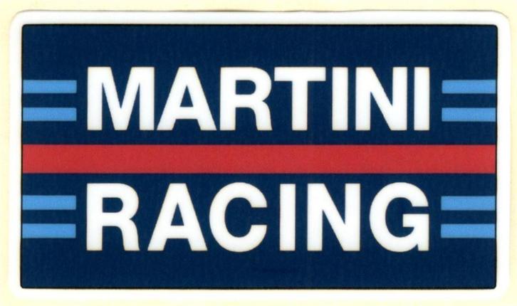 Martini Racing sticker #8, Motoren, Accessoires | Stickers, Verzenden