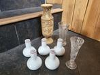 8 vases, Maison & Meubles, Accessoires pour la Maison | Vases, Comme neuf, Enlèvement ou Envoi