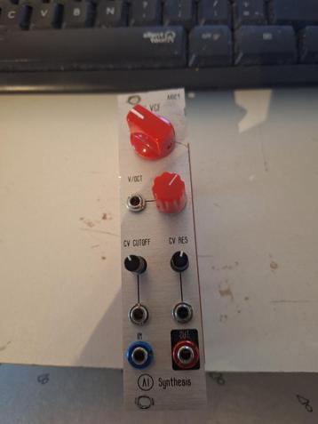 X VCF AI Synthesis Filter op basis van CEM chip