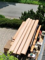 Grandes planches rabotées en mélèze (24 pc), Doe-het-zelf en Bouw, Hout en Planken, Ophalen, 25 tot 50 mm, Nieuw, Plank