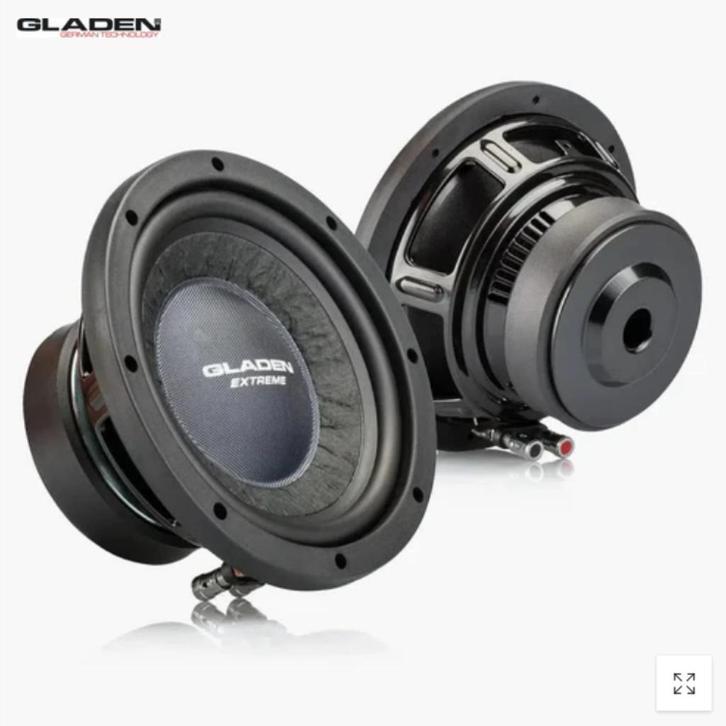 Gladen RS 08 -8inch woofer 250watt, Auto diversen, Autospeakers