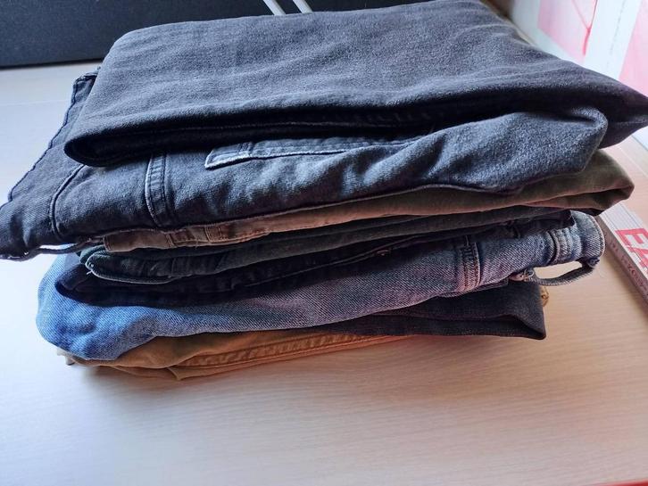 Verschillende broeken en jeansbroeken, Kleding | Heren, Spijkerbroeken en Jeans, Zo goed als nieuw, W32 (confectie 46) of kleiner