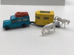 Matchbox Land Rover Safari & Pony trailer, Hobby & Loisirs créatifs, Voitures miniatures | Échelles Autre, Enlèvement ou Envoi