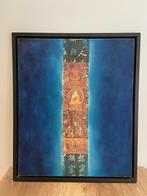 Schilderij in kader - Mediterende Boeddha, Ophalen