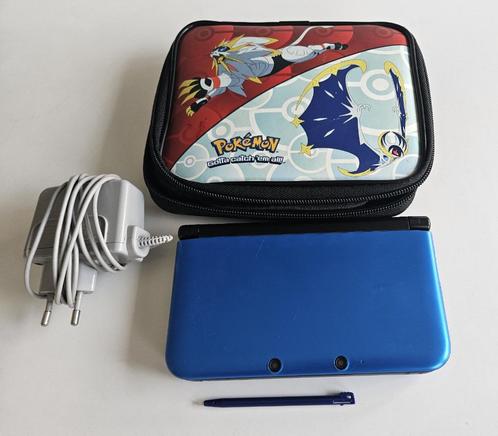 Nintendo 3DS XL console met Pokémon tas, Games en Spelcomputers, Spelcomputers | Nintendo 2DS en 3DS, 3DS, Ophalen of Verzenden