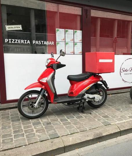 Piaggio liberty pizza delivery take away scooter, Fietsen en Brommers, Scooters | Overige merken, Gebruikt, Klasse B (45 km/u)