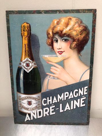 Champagne André Laine reclame 