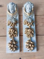 Uitgesneden houten lambrisering.17e eeuwse periode. frankri, Ophalen of Verzenden