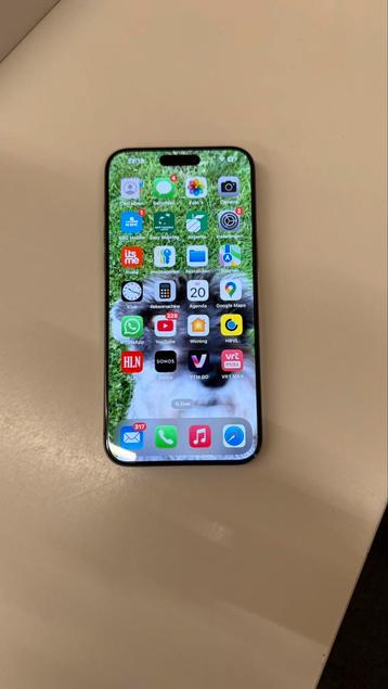 IPHONE 15 PRO MAX 256, Telecommunicatie, Mobiele telefoons | Apple iPhone, IPhone 15 Pro Max, Zo goed als nieuw, 100 %, Ophalen