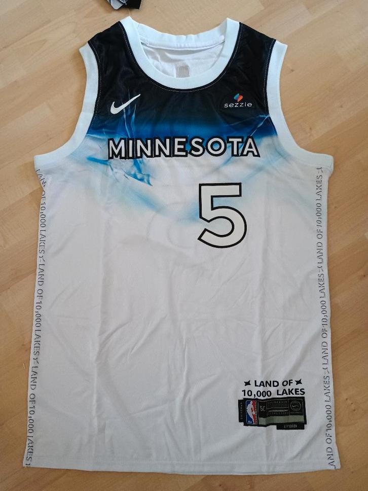 Minnesota Timberwolves Jersey Edwards maat: L, Sport en Fitness, Basketbal, Nieuw, Kleding, Verzenden
