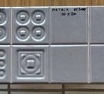 20X20 GRIJS AARDEWERK EN DECOR, Doe-het-zelf en Bouw, Tegels, Nieuw, Ophalen of Verzenden, 20 tot 40 cm, 10 m² of meer