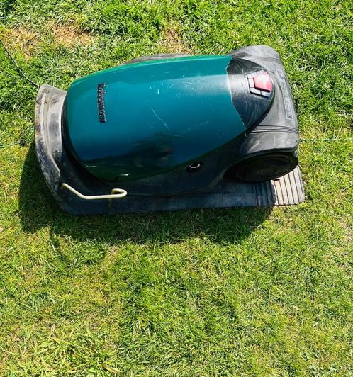 Robotmaaier, Tuin en Terras, Robotmaaiers, Zo goed als nieuw, Meer dan 25 cm, Met regensensor, Bestuurbaar via app, Ophalen