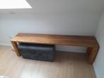Tafel met stoelen en /of bank, Huis en Inrichting, Ophalen, Zo goed als nieuw, Hout, 4 tot 6 stoelen