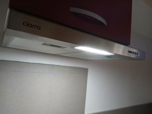 Ciarra afzuigkap voor de keuken, Elektronische apparatuur, Afzuigkappen, Zo goed als nieuw, Vrijstaand, Wandschouwkap, 200 tot 400 m³ per uur