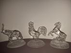 Cristal d' arques Olifant, pauw, vis, uil, paard, vogel,dolf, Ophalen of Verzenden