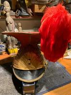 Belgian lancers helm in zeer goede staat, Verzenden, Landmacht, Helm of Baret