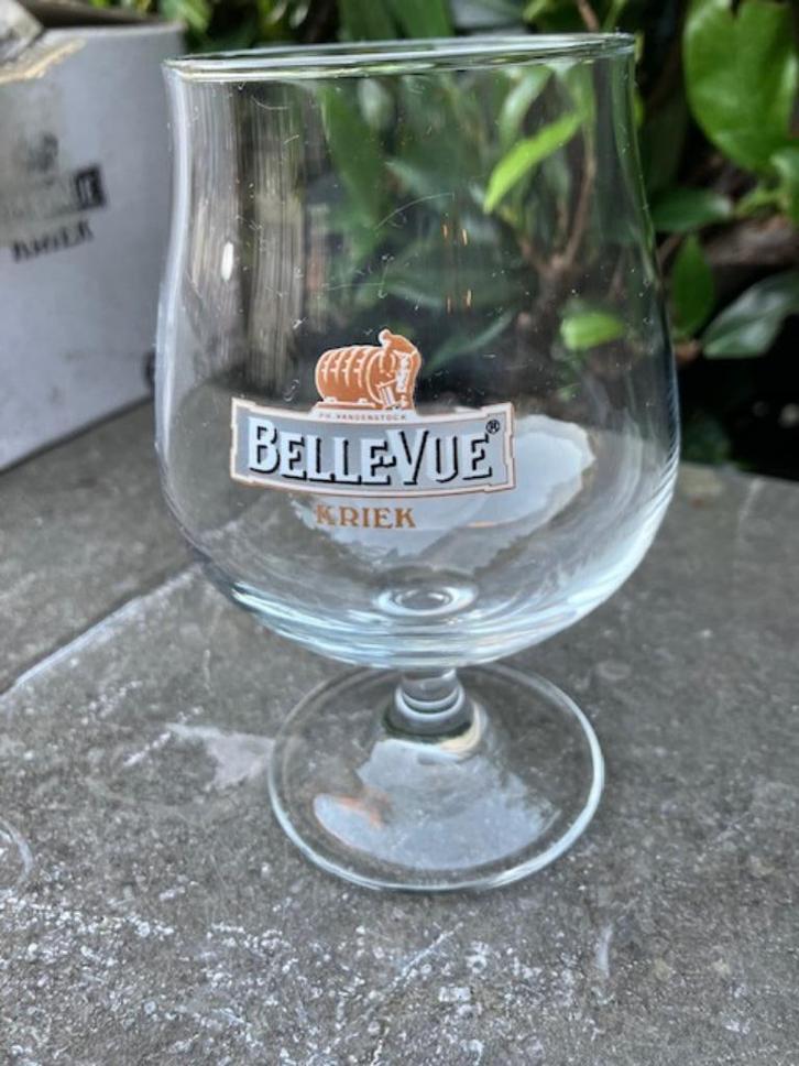6 VERRES KRIEK BELLE VUE. NOUVEAU, Collections, Marques de bière, Neuf, Verre ou Verres, Enlèvement ou Envoi