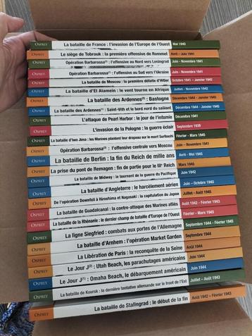 Livres histoires de la deuxième guerre mondiale  beschikbaar voor biedingen