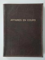 Farde porte-documents A4 en cuir brun " Affaires en cours ", Moins de 30 cm, Cuir, Moins de 30 cm, Brun