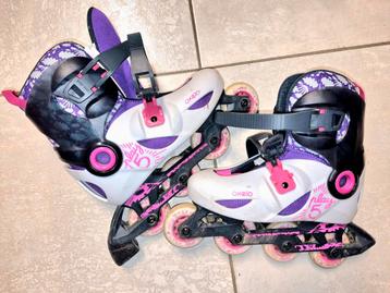 Sint tip:Oxelo Play 5 inline skates verstelbaar 32-35 beschikbaar voor biedingen