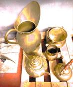 Vases en cuivre en cuivre, pots, bouilloires, bouilloires, Enlèvement, Cuivre