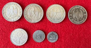 Oude Duitse munten beschikbaar voor biedingen
