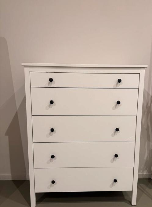 Witte ladekast Ikea, Huis en Inrichting, Kasten | Ladekasten, Gebruikt, Ophalen