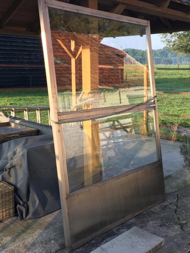 Kloeke schuifdeur, Tuin en Terras, Kassen, Glas, Ophalen