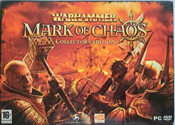 Warhammer Mark of chaos collector's edition Big Box  PC game disponible aux enchères