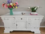 Wit dressoir, Ophalen, Gebruikt, 150 tot 200 cm, 25 tot 50 cm