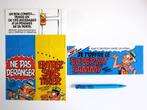 Spirou : Accroche-portes Sammy + bandeau tome 22 (1987), Eén stripboek, Berck & Cauvin, Ophalen of Verzenden, Zo goed als nieuw