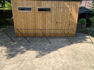 Zwarte trapleuning in staal, Enlèvement, Neuf, Escalier, Moins de 2 mètres