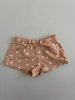 Bloemenshort oranje/bruin, Kinderen en Baby's, Babykleding | Maat 68, Ophalen, Broekje, Meisje, Zo goed als nieuw