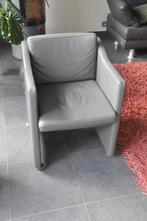 Zeteltje, Huis en Inrichting, Fauteuils, Ophalen, Zo goed als nieuw, Leer, Modern