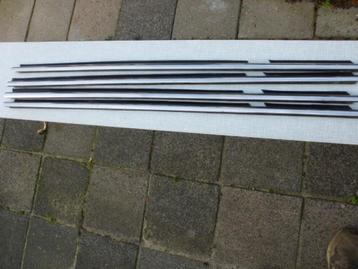 fiat x1/9 chrome portier sierlijsten binen en buitenkant  beschikbaar voor biedingen