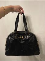 Yves Saint Laurent vintage Muse tas zwart lakleder YSL, Comme neuf, Noir, Enlèvement ou Envoi