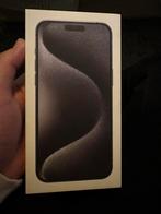 iPhone 15 Pro Max zwart titanium 256 GB, Telecommunicatie, Mobiele telefoons | Apple iPhone, Nieuw, Zonder abonnement, 256 GB