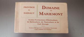Carnet Domaine de Mariemont carte postale  beschikbaar voor biedingen