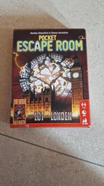 999 Games : Pocket Escape Room het Lot van Londen, Hobby en Vrije tijd, Ophalen of Verzenden, Zo goed als nieuw, 999 Games