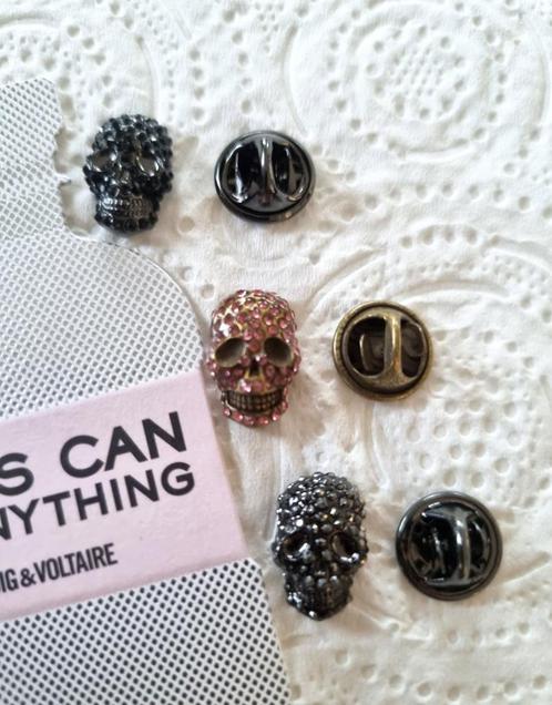 Zadig & Voltaire parfumspeld, schedelschedels, om uit te kie, Verzamelen, Speldjes, Pins en Buttons, Nieuw, Speldje of Pin, Verzenden