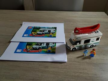 Lego 60057 Camper van  Niet compleet , mist 4 onderdelen! 2 