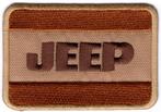 Jeep stoffen opstrijk patch embleem #3, Verzenden, Nieuw, Auto's