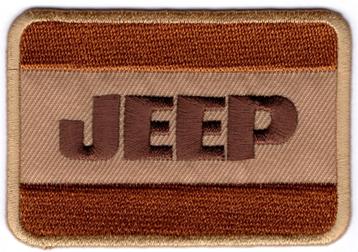 Jeep stoffen opstrijk patch embleem #3 beschikbaar voor biedingen