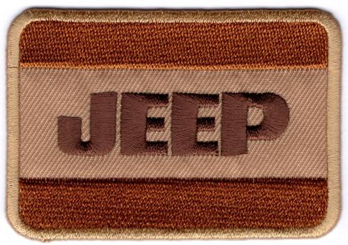 Jeep stoffen opstrijk patch embleem #3, Verzamelen, Automerken, Motoren en Formule 1, Nieuw, Auto's, Verzenden