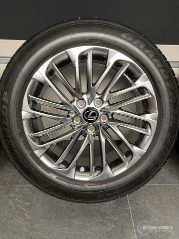 18” Lexus NX I (2017-2021) sport velgen + banden 5x114.3  beschikbaar voor biedingen
