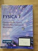 Fysica 1 - Geometrische Optica, Vloeistoffen, Gassen en Warm, Comme neuf, Bêta, Pearson, Enlèvement ou Envoi